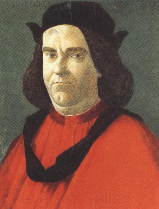 Sandro Botticelli Portrait of Lorenzo de'Lorenzi (mk36) Germany oil painting art